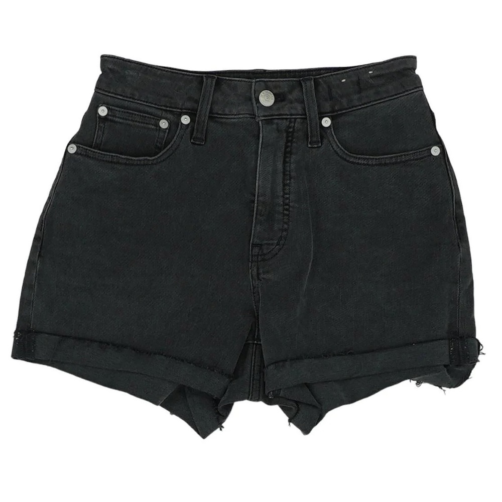 Madewell Black Denim Shorts